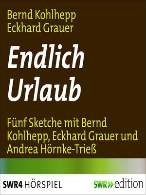 cover image of Endlich Urlaub
